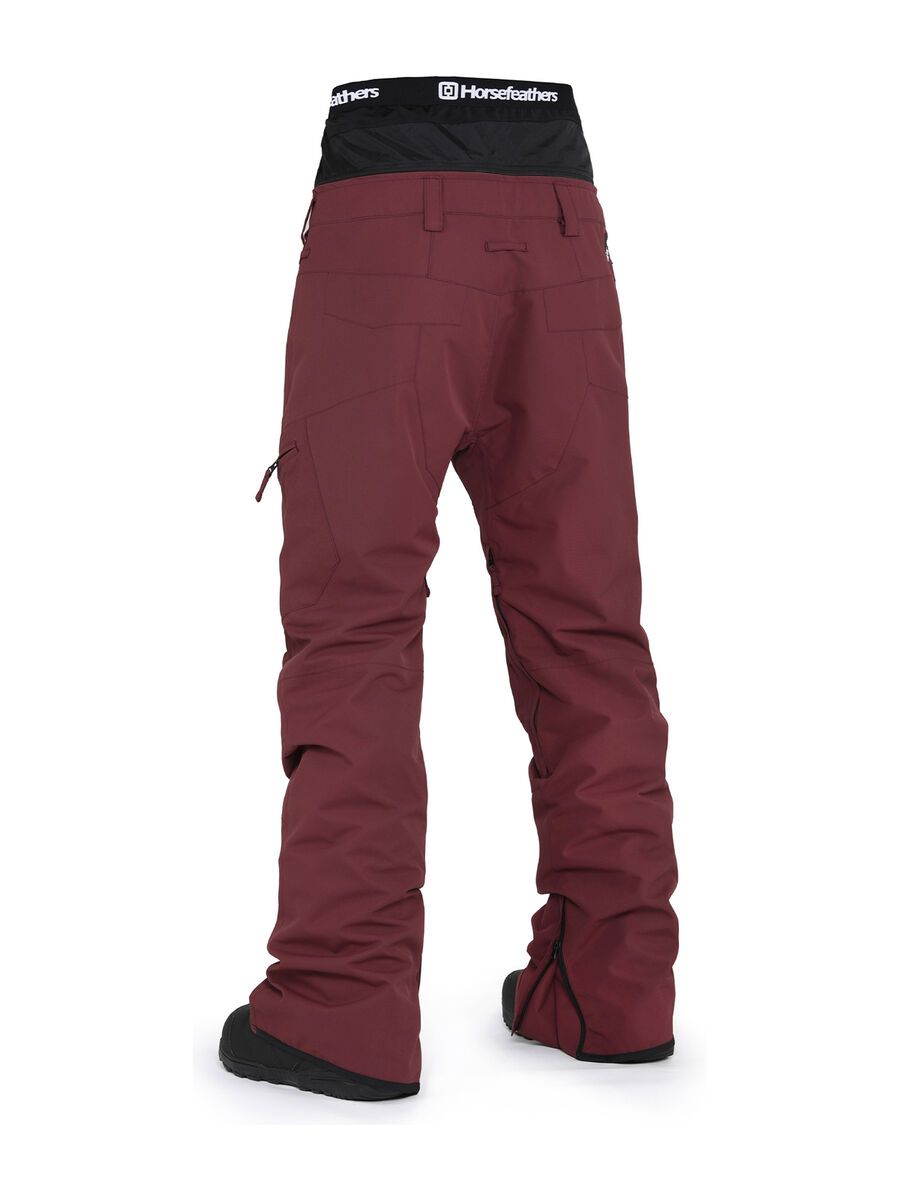 Horsefeathers Charger Pants, burgundy - Bild 3