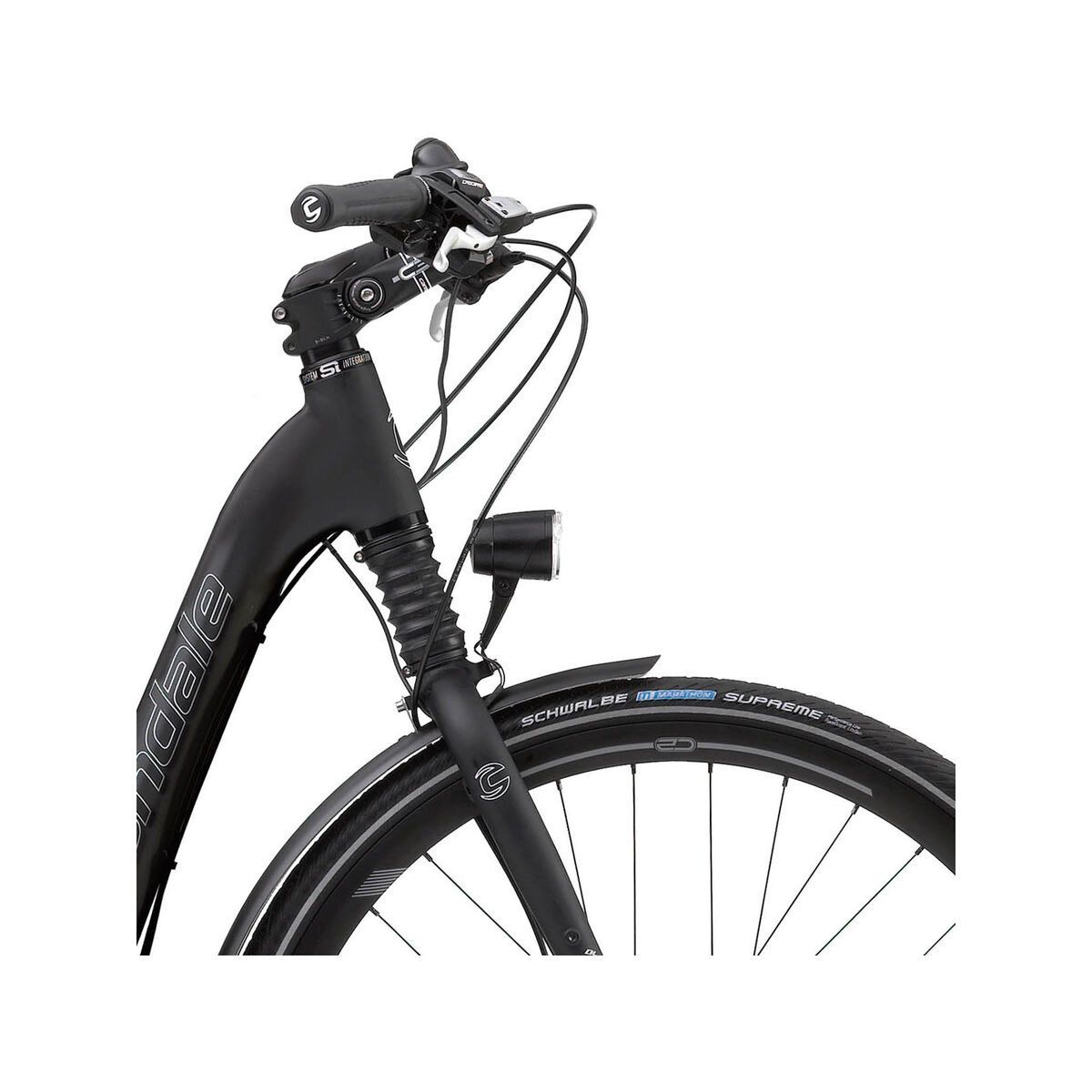 Cannondale E-Series 1 Headshok Step Trough 300Wh. New HMI, jet black matte - Bild 5