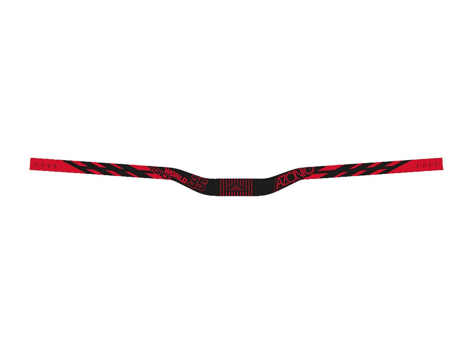 Azonic World Force FAT35 Handlebar, black/red - Bild 1