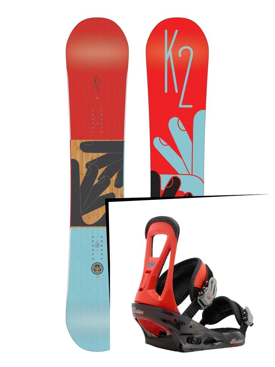 Set: K2 Fastplant 2017 + Burton Freestyle (1712769S) - Bild 1