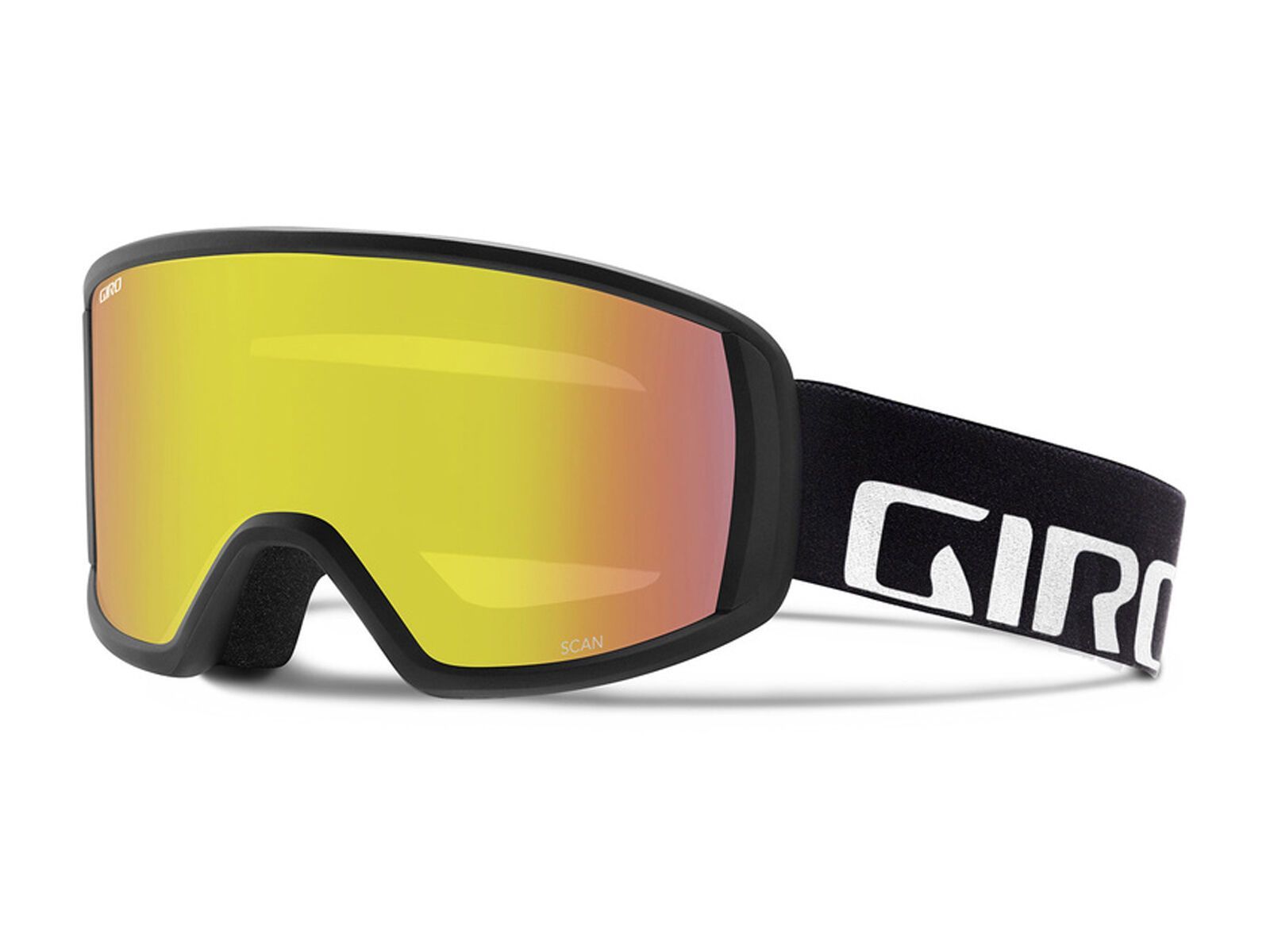 Giro Scan, black wordmark /Lens: yellow boost - Bild 1