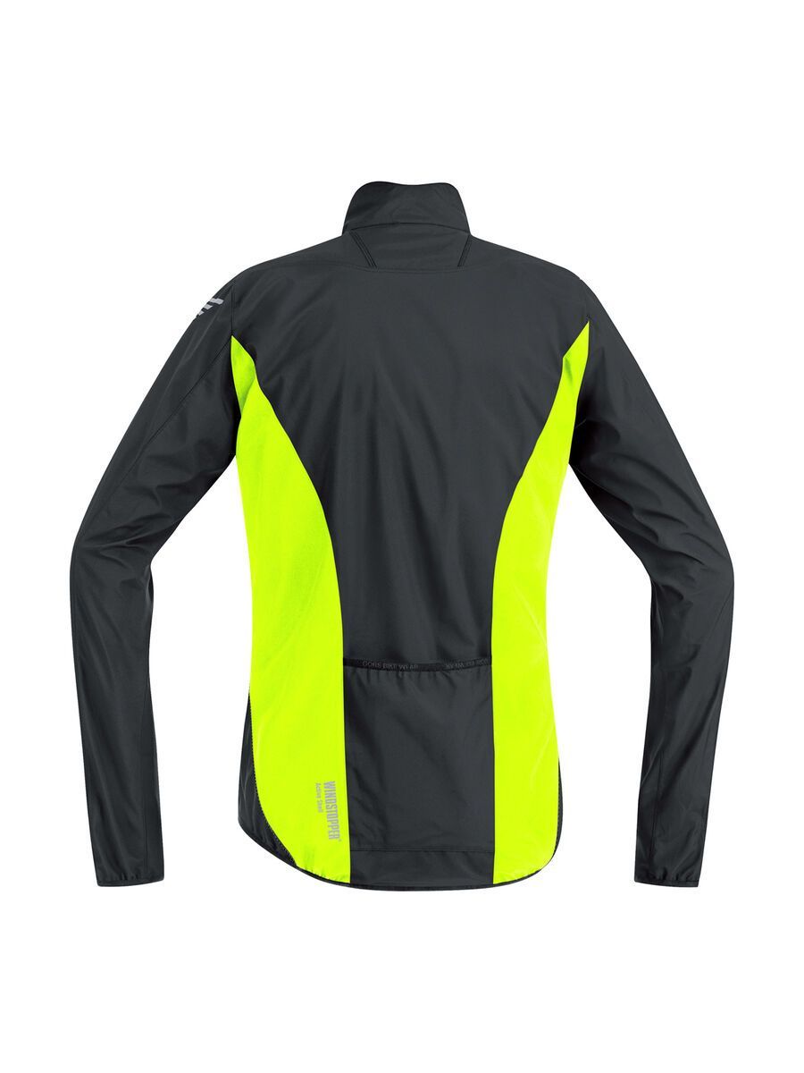 Gore Bike Wear Element Windstopper Active Shell Jacke, black/neon yellow - Bild 2