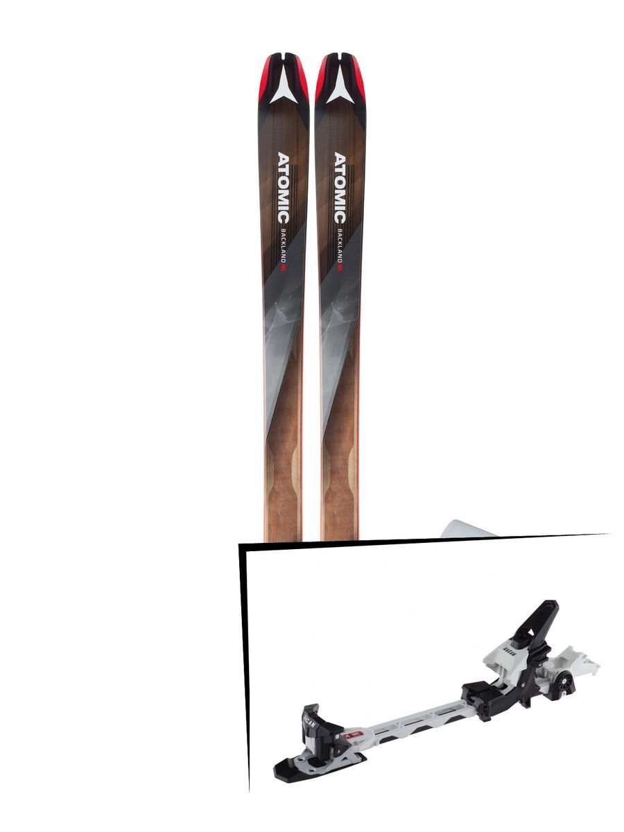 Set: Atomic Backland 95 + Hybrid Skin 95 2019 + Hagan Z02 - Bild 1