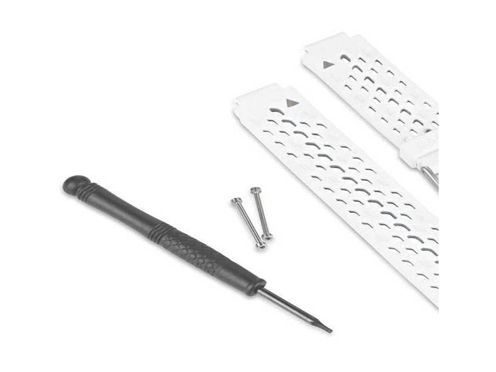 Garmin Forerunner 620 Ersatzarmband, weiß/orange - Bild 1