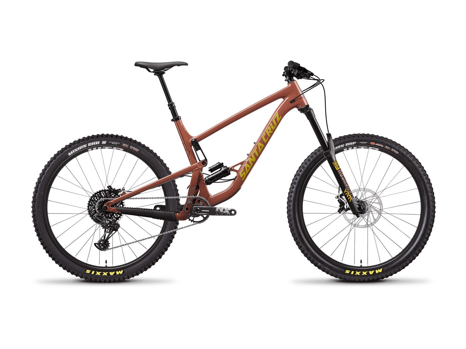 Santa Cruz Bronson AL R, red tide and yellow - Bild 1