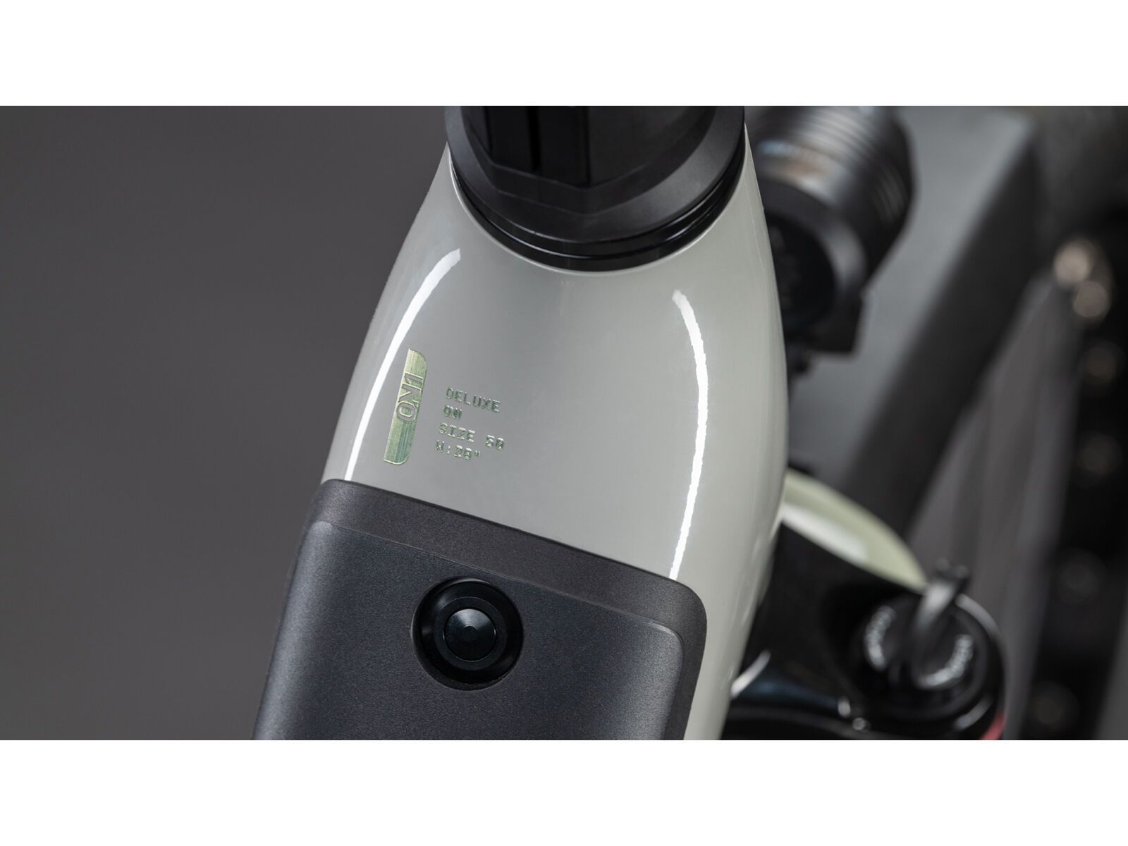 Cube Supreme Hybrid Deluxe One 600 Easy Entry 28, ashgreen´n´chrome - Bild 3