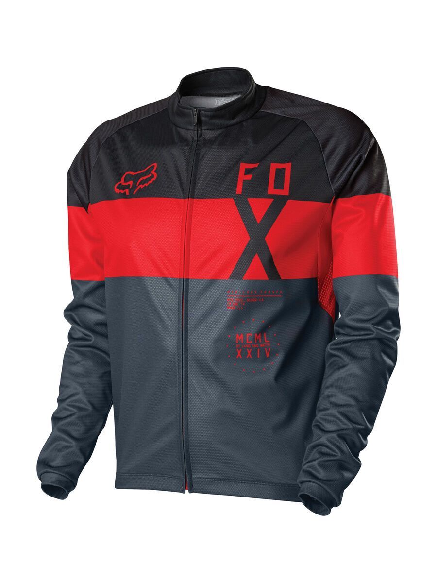 Fox Livewire Shield LS Jersey, charcoal - Bild 1
