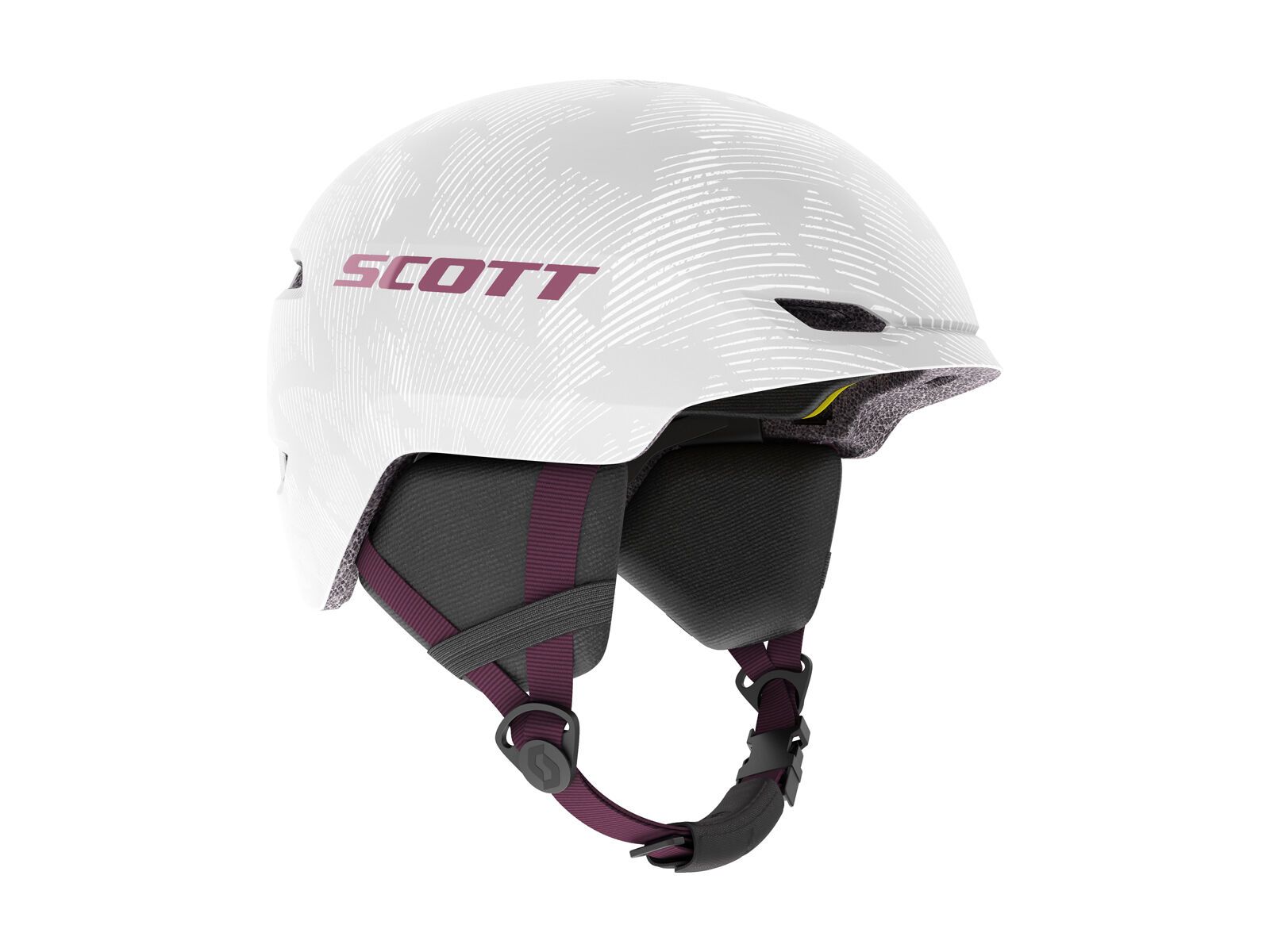 Scott Keeper 2 Plus, white pearl/cassis pink - Bild 1
