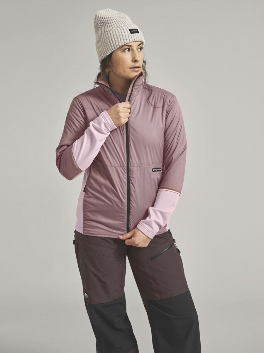 Ortovox Cozy Rib Beanie, white tea - Bild 3
