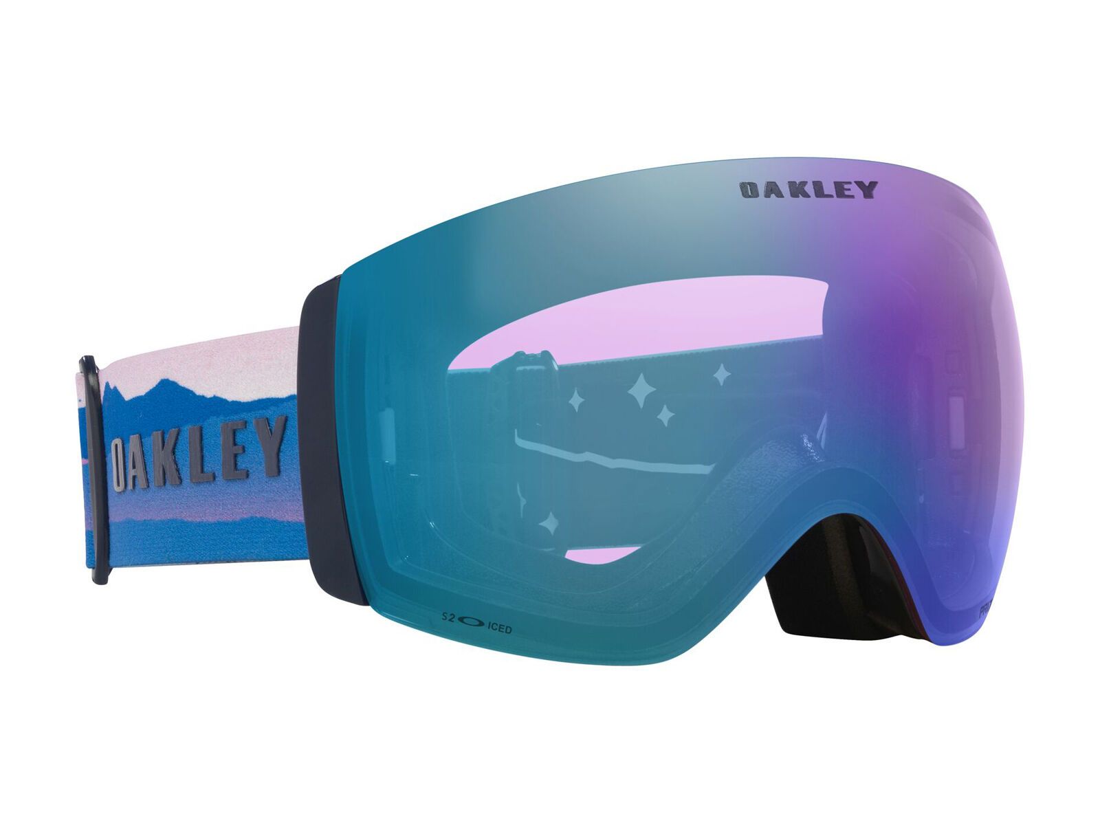 Oakley Flight Deck Pro L Mikaela Shiffrin Sign., Prizm Snow Iced Iridium & Sapphire Iridium - Bild 13