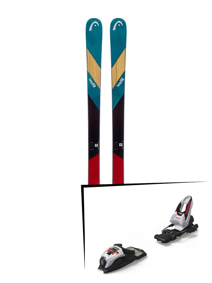 Set: Head Caddy 2019 + Marker Race Junior 8 white/black/red - Bild 1