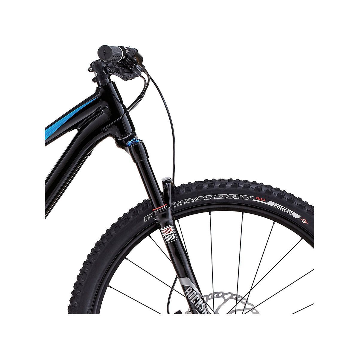 Specialized Camber FSR Comp 29, gloss black/cyan/white - Bild 5