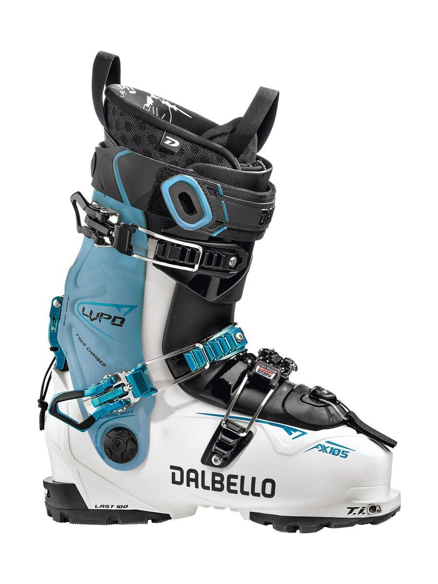Dalbello Lupo AX 105 W, white/blue cyan - Bild 1