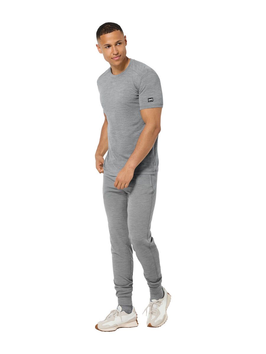 super.natural Essential SS Herren, cashmere grey melange - Bild 3