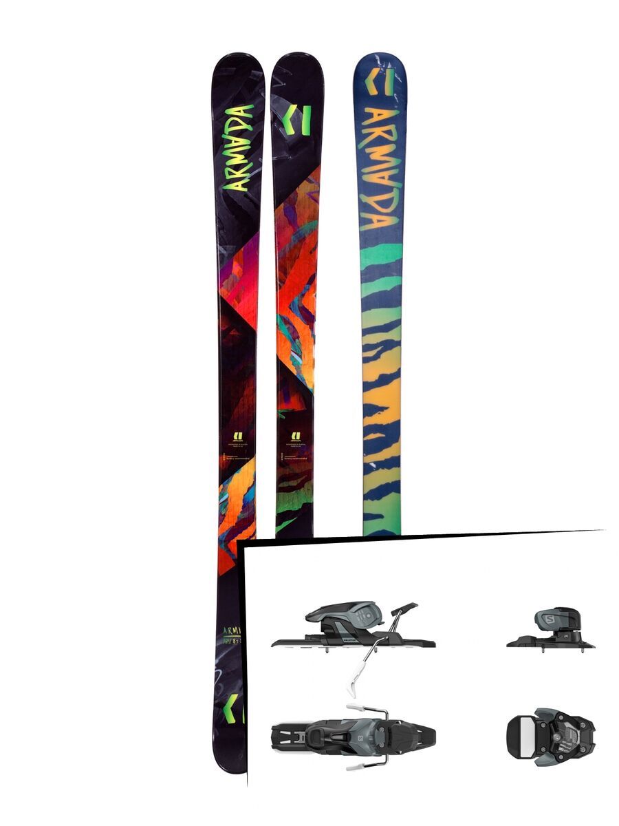 Set: Armada Arv 84 2019 + Salomon Warden 11 dark grey/black - Bild 1