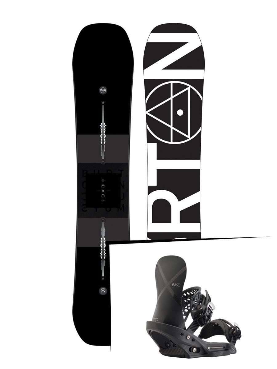 Set: Burton Custom X 2019 +  X-Base EST (1931145S) - Bild 1