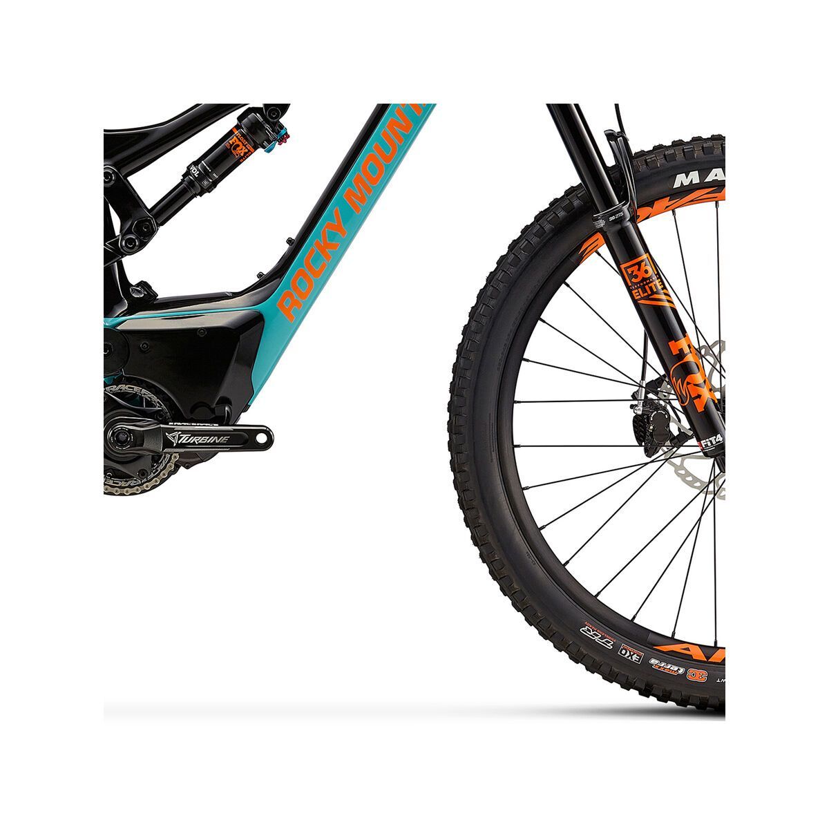 Rocky Mountain Altitude Powerplay Carbon 70, billy ocean/black in black/fox racing orange - Bild 5