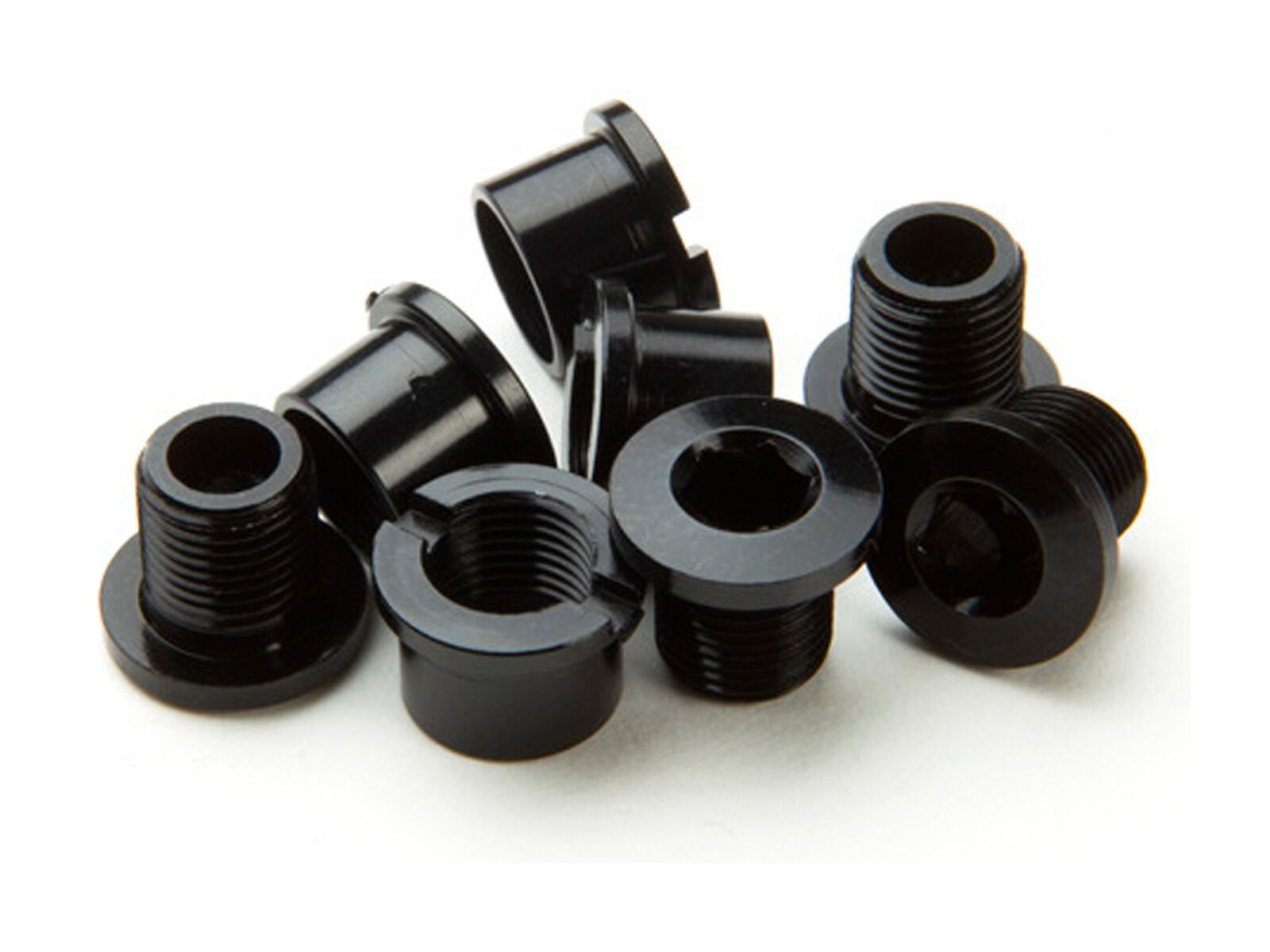 Race Face Bolt/Nut Pack Chainring Steel / Hex (5 Pack), black - Bild 1