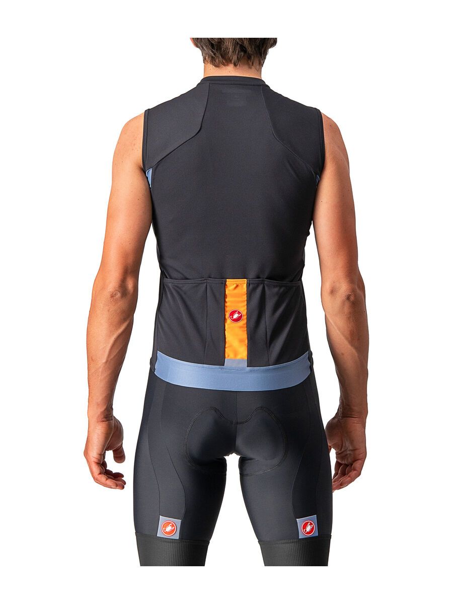 Castelli Entrata VI Sleeveless, light black/light steel blue-p - Bild 2