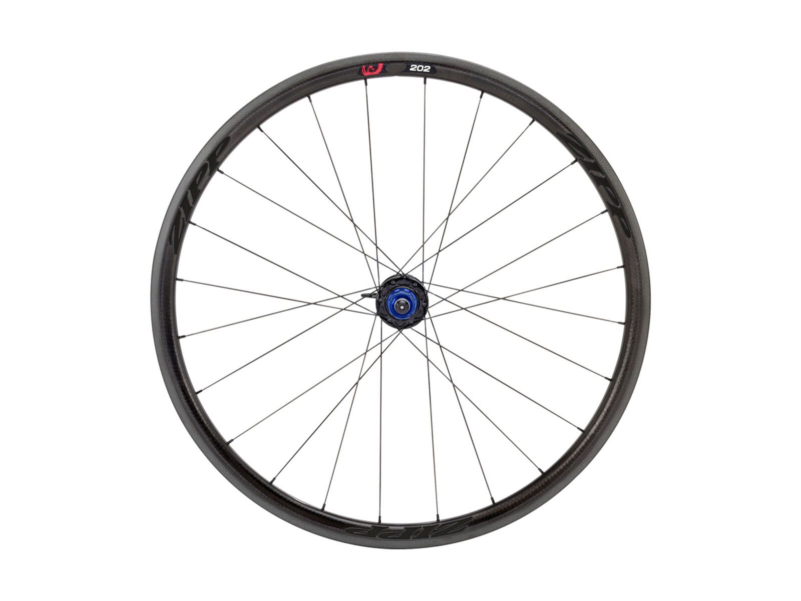 Zipp 202 Firecrest Carbon Clincher Disc Brake, schwarz / schwarze Aufkleber - Bild 2