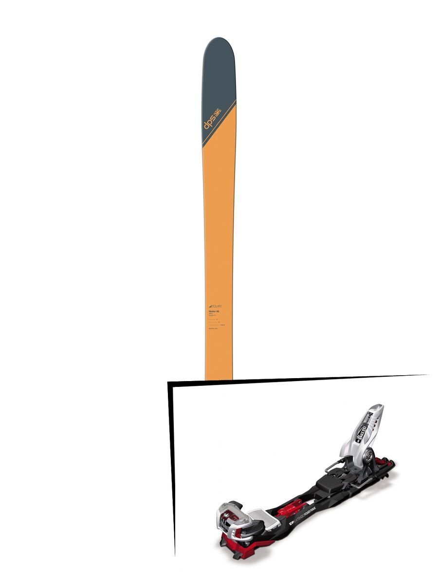 Set: DPS Skis Wailer 99 Tour1 2018 + Marker Baron EPF 13 black/white/red - Bild 1