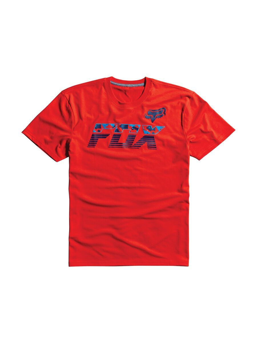 Fox Mako SS Tech Tee, flame red - Bild 1