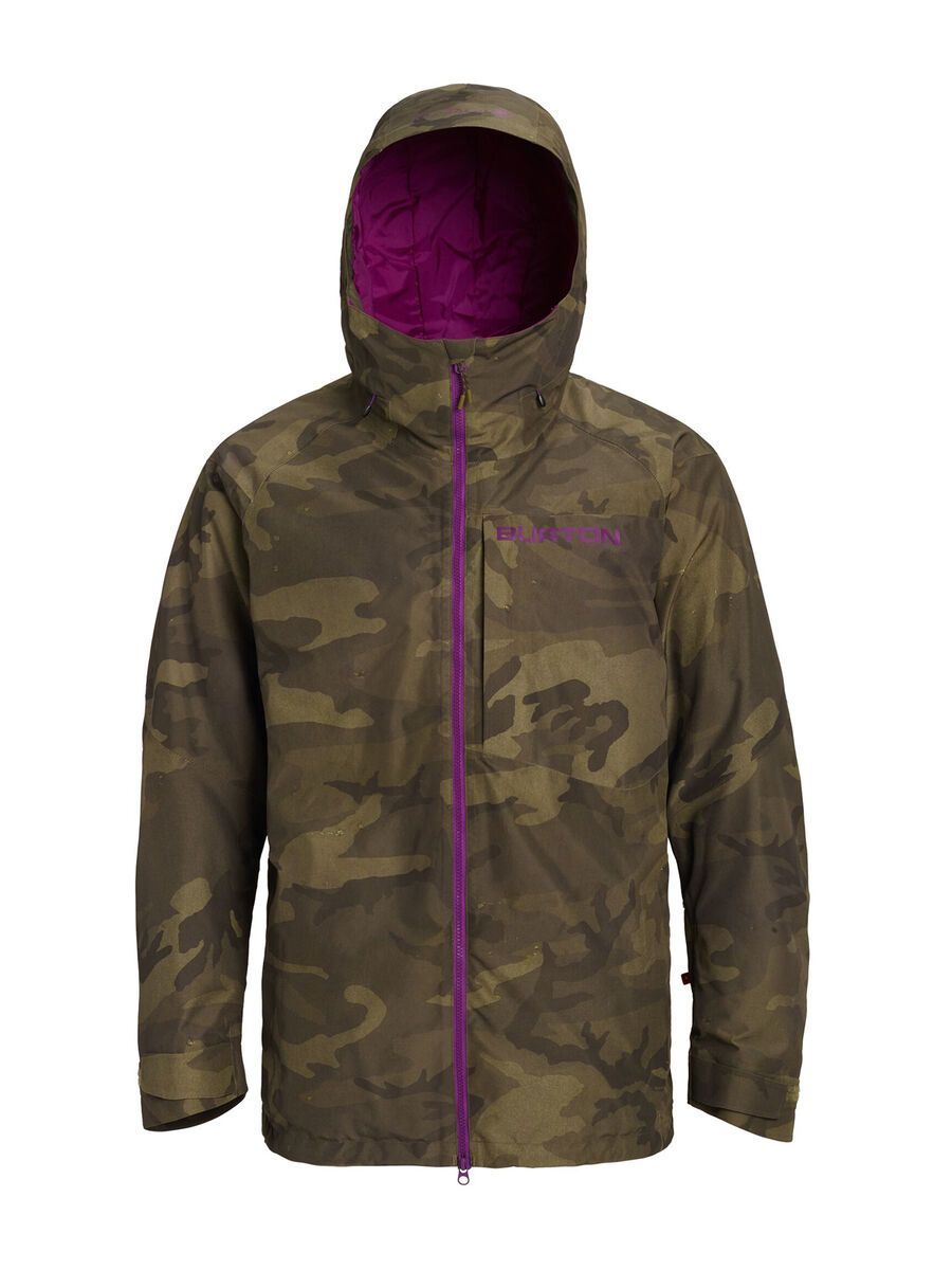 Burton Gore-Tex Radial Insulated Jacket, worn camo - Bild 1