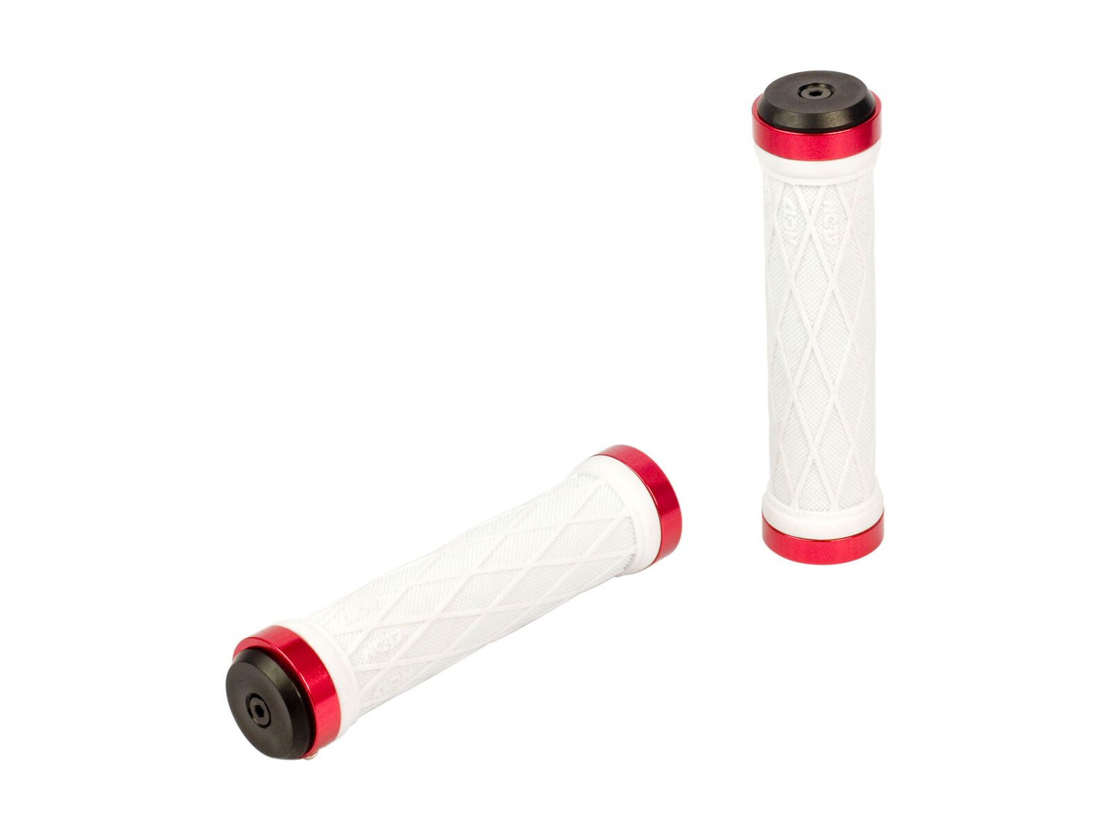 NC-17 Take Control II S-Pro Lock-On Griff, white/red - Bild 1