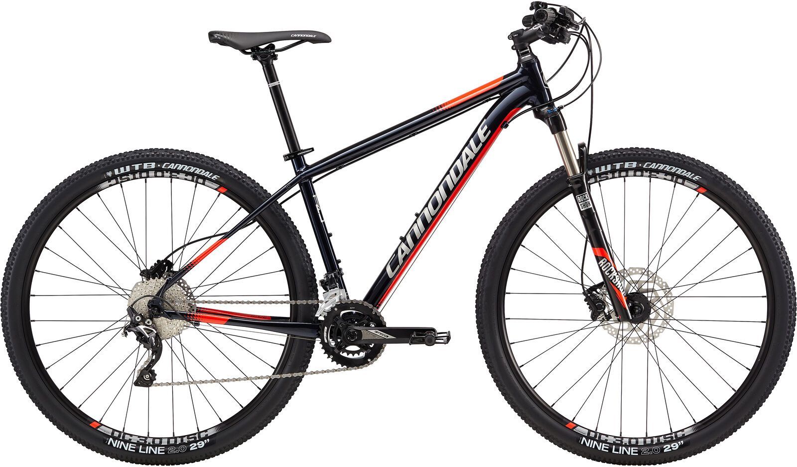 Cannondale Trail 2 27.5, black/red - Bild 1