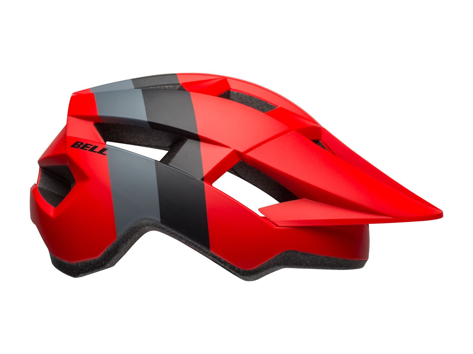 Bell Spark Downdraft, downdraft matte crimson/black - Bild 3