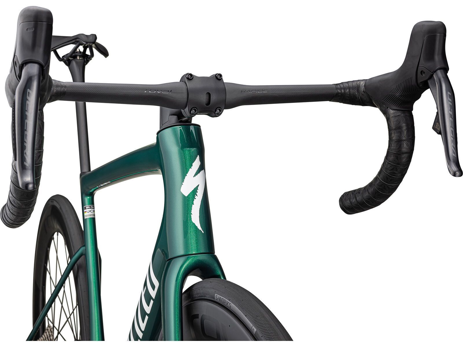 Specialized Tarmac SL8 Pro - Shimano Ultegra Di2, pine green metallic/white - Bild 5