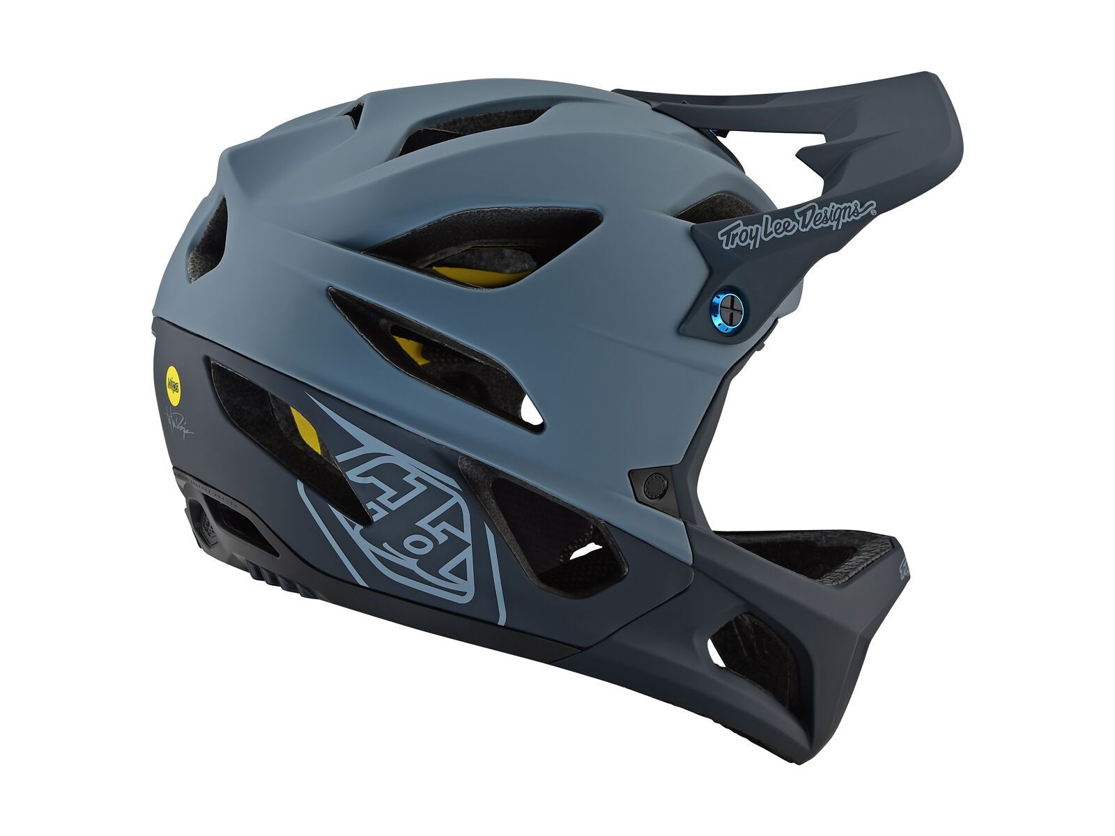 TroyLee Designs Stage Stealth Helmet MIPS, gray - Bild 5