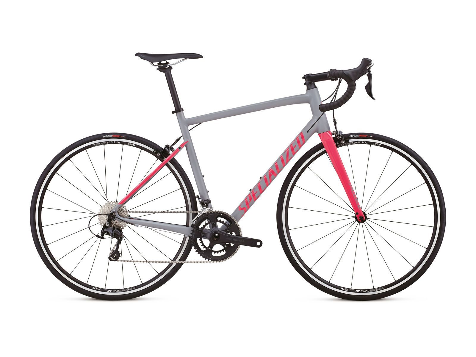 Specialized Allez Elite, gloss cool gray/acid pink/black - Bild 1