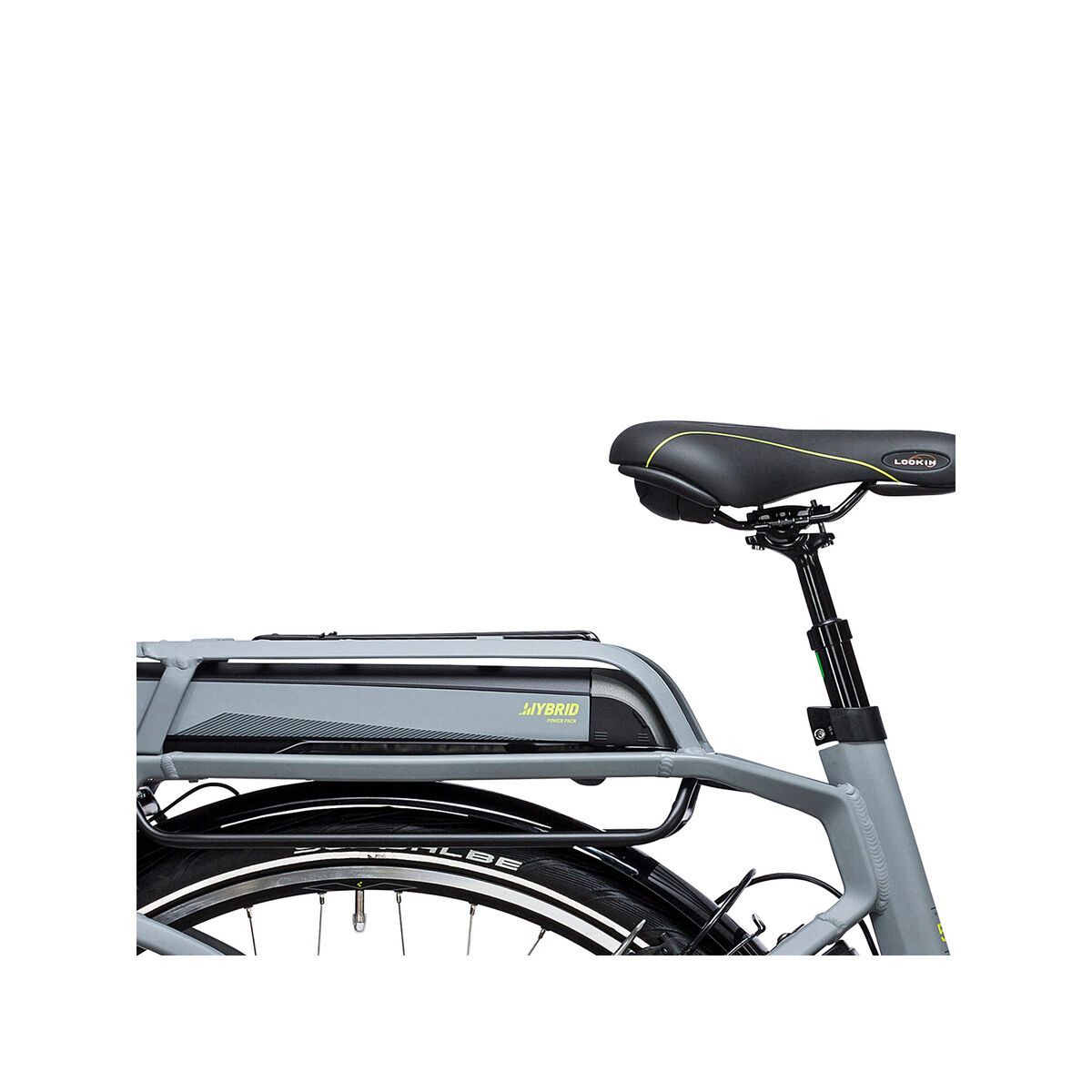 Cube Delhi Hybrid 400 Easy Entry, grey´n´lime - Bild 5