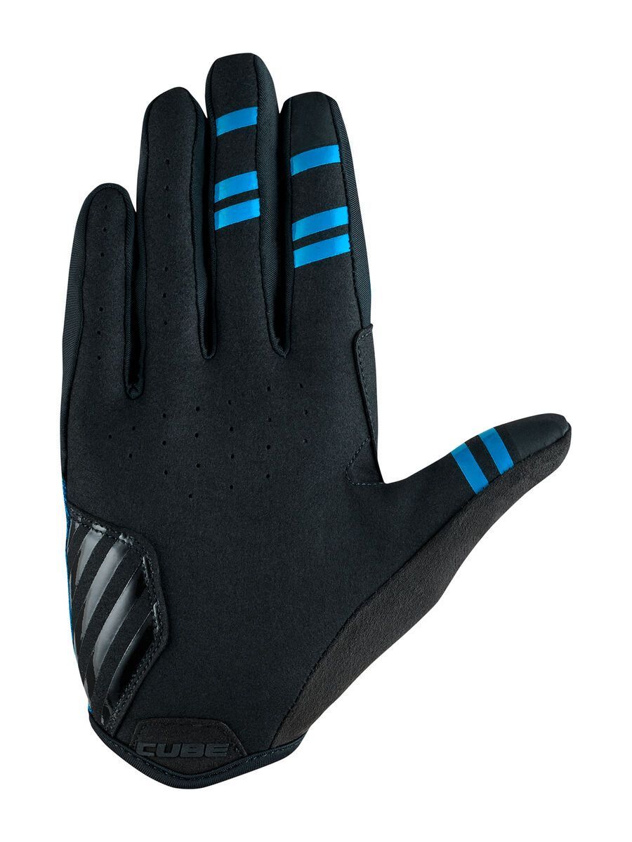 Cube Handschuhe Gravity Langfinger X Actionteam, topas blue - Bild 2