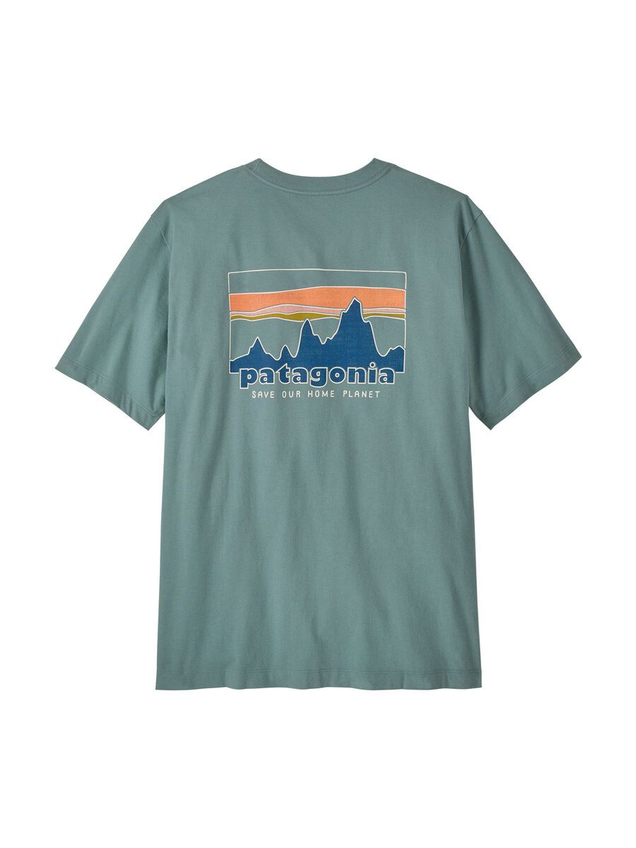 Patagonia Men's '73 Skyline T-Shirt, blue sage - Bild 2