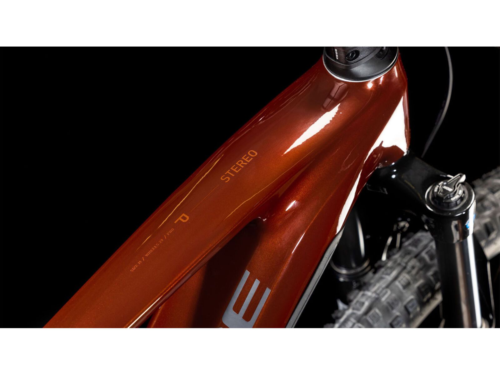 Cube Stereo Hybrid One44 Pro 800 29, bourbon´n´black - Bild 3