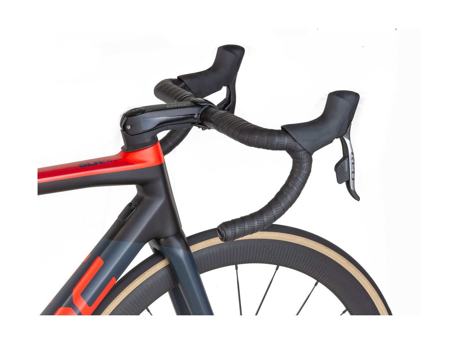 BMC Teammachine SLR01 Disc One, steel blue & neon red - Bild 7