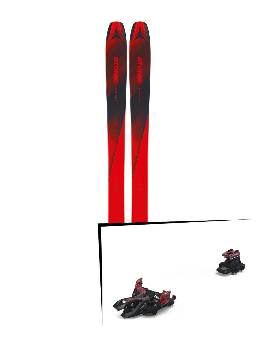 Set: Atomic Backland 107 2019 + Marker Alpinist 12 (2319300) - Bild 1