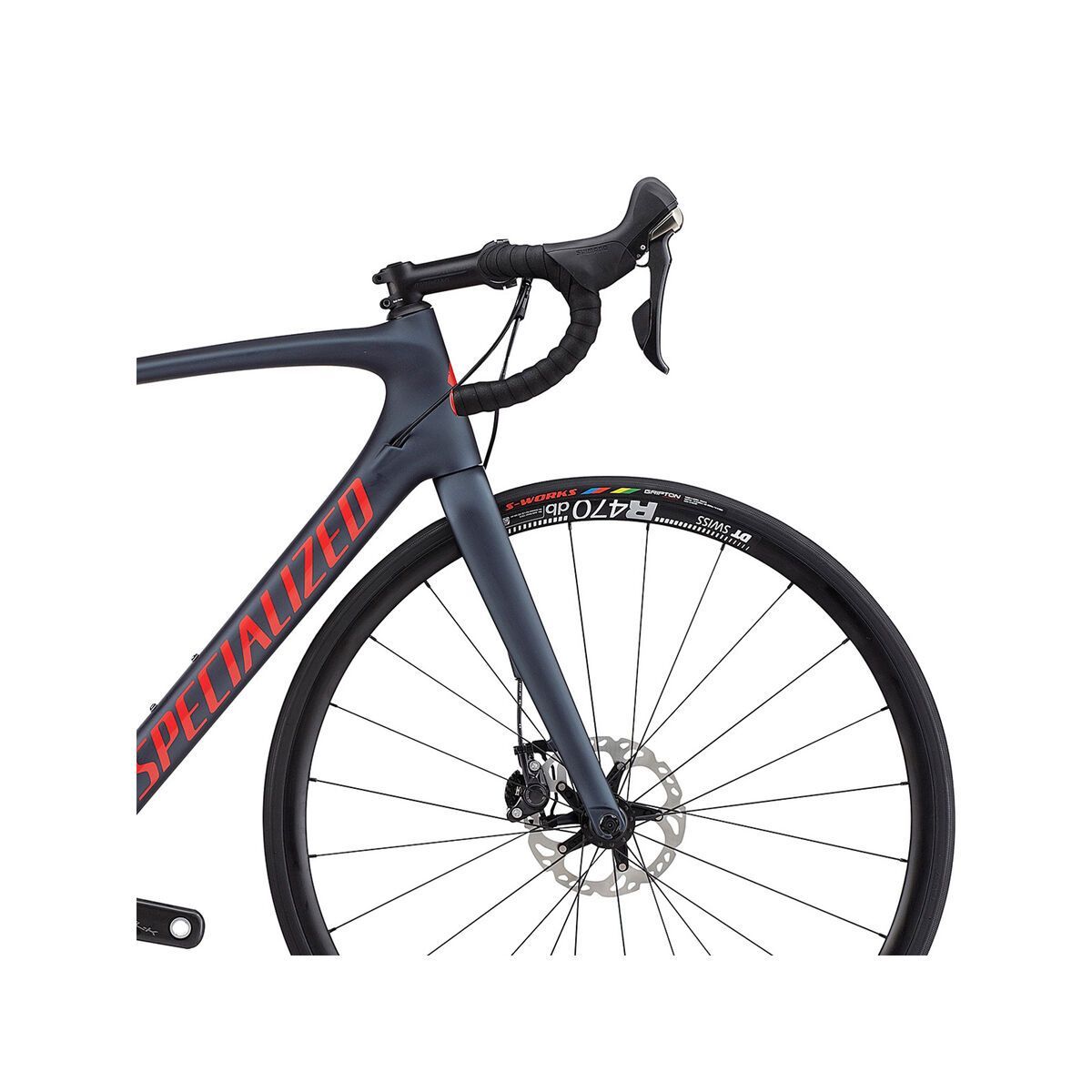 Specialized Tarmac Expert Disc, satin ink/gloss nordic red - Bild 5