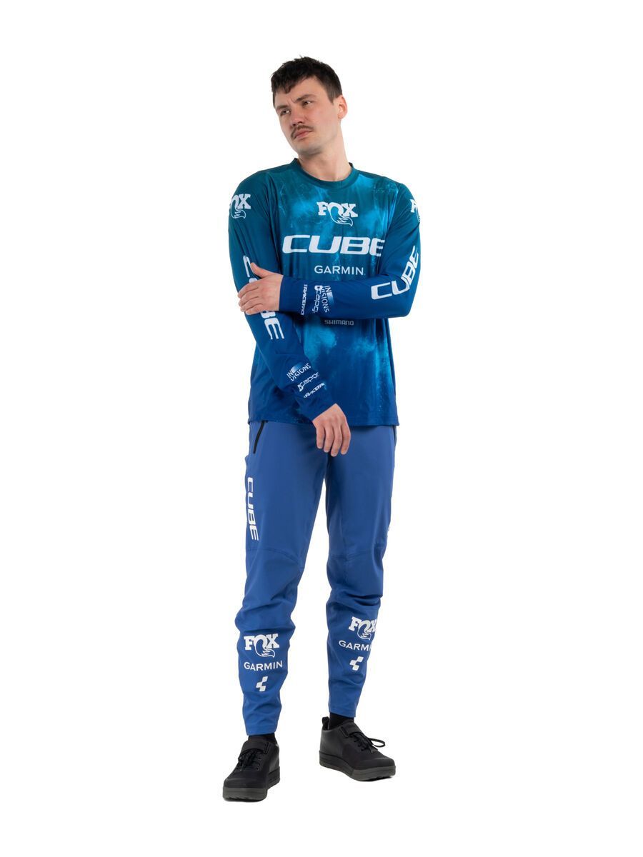Cube MTB Pants X Actionteam, blue - Bild 4