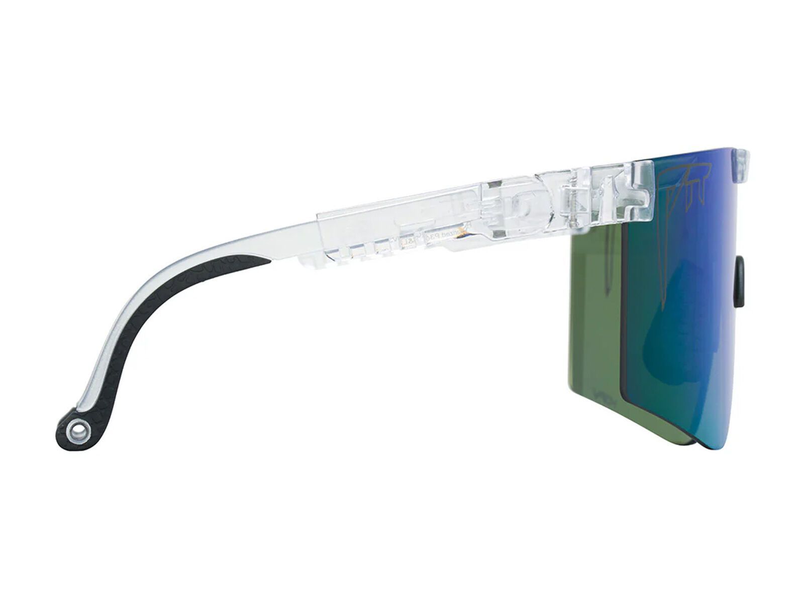 Pit Viper The Originals 2.0 Regular, The Clear / HDPV Polarized Blue-Green - Bild 3