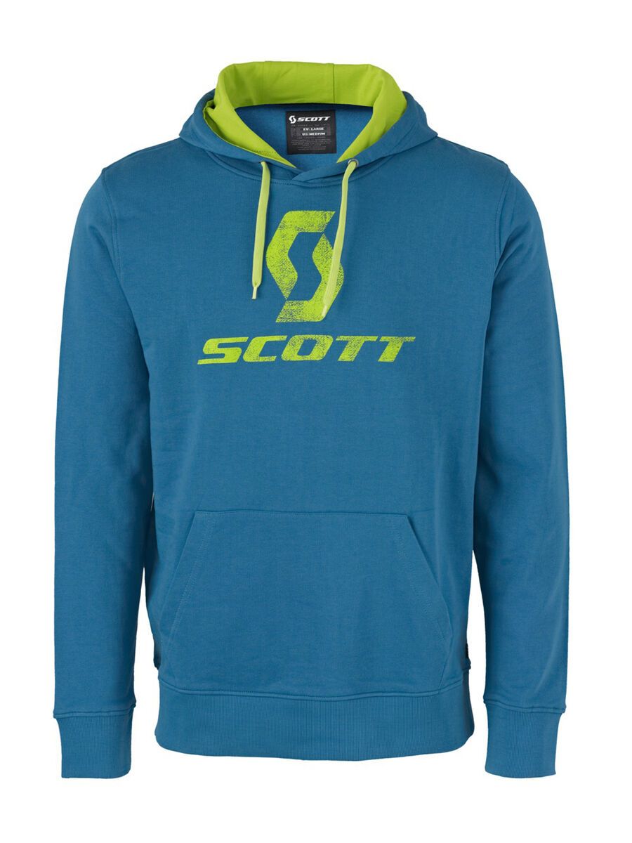 Scott 10 Icon l/sl Hoody, seaport blue - Bild 1