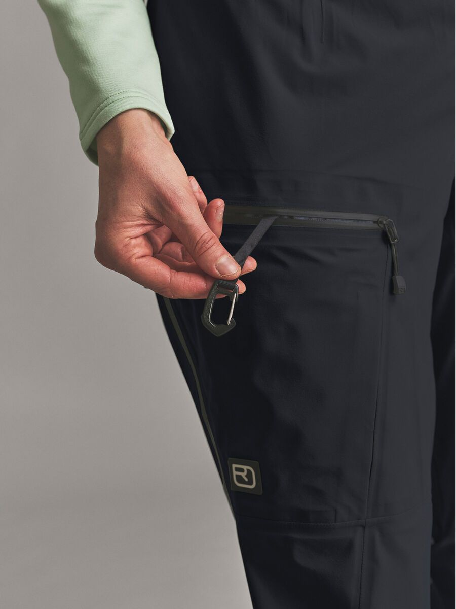 Ortovox Ortler Gore-Tex Pants W, black raven - Bild 8