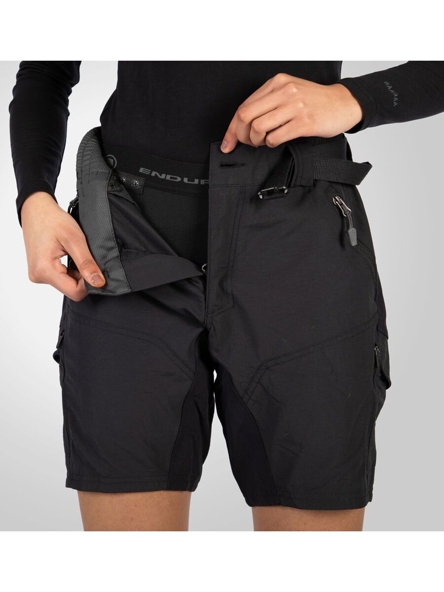 Endura Damen Hummvee Short mit Innenhose, schwarz - Bild 3