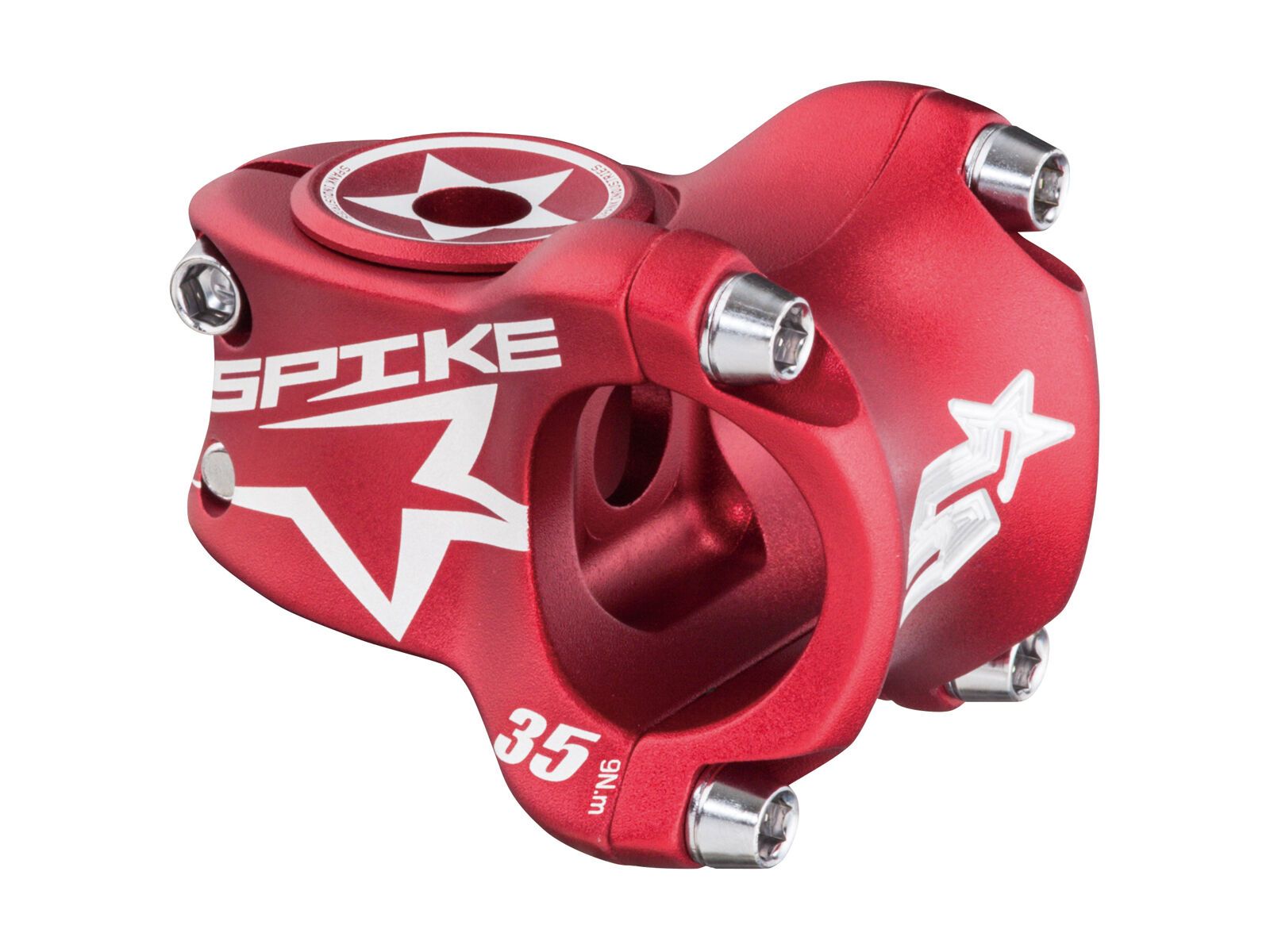 Spank Spike Race Stem, red - Bild 1