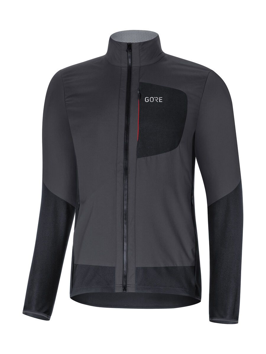 GOREWEAR C5 Gore Windstopper Isolierte Jacke, terra grey/black - Bild 1