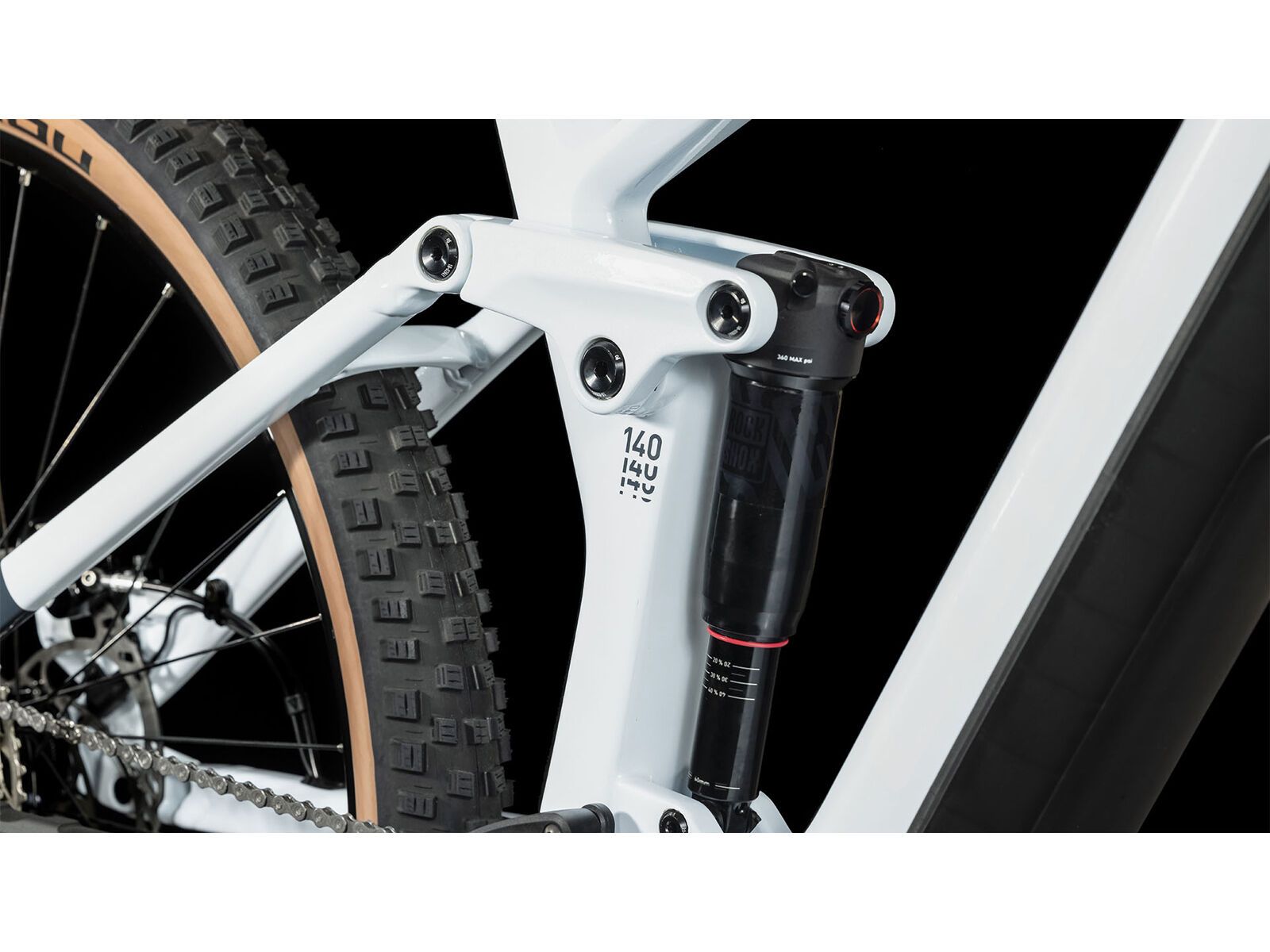 Cube Stereo Hybrid 140 HPC Pro 750 29, frostwhite´n´grey - Bild 5