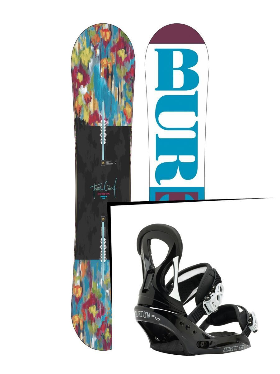Burton Set: Feelgood Flying V 2016 + Burton Stiletto EST - Bild 1