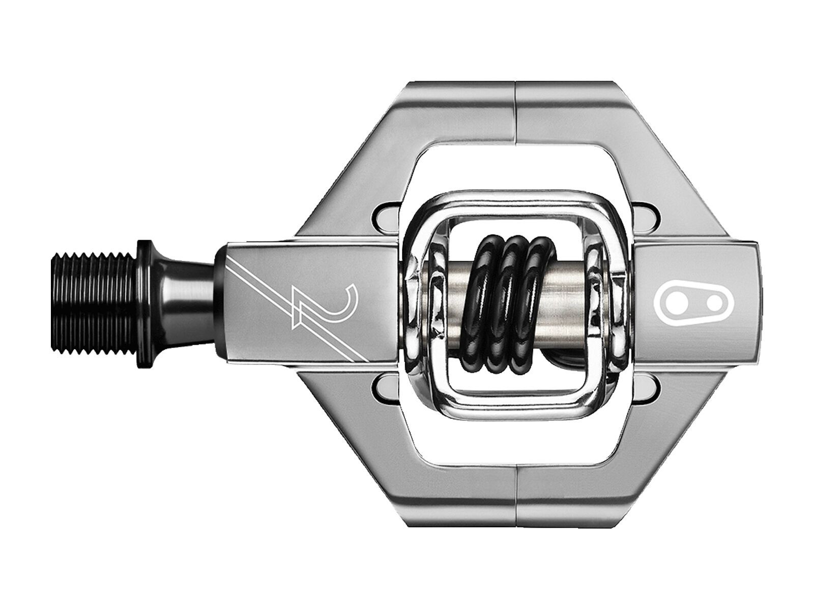 Crankbrothers Candy 2, silber/schwarz - Bild 1